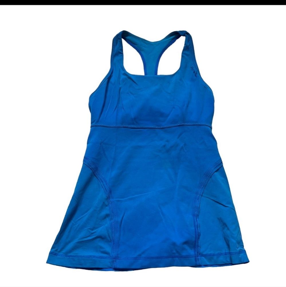 Lululemon blue tank top no padding